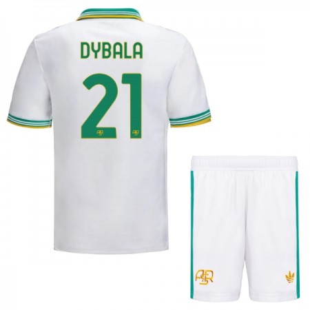 Camiseta de fútbol AS Roma Dybala 21 Niño 3ª equipación 2025-26 Camiseta de fútbol AS Roma Dybala 21 Niño 3ª equipación 2025-26